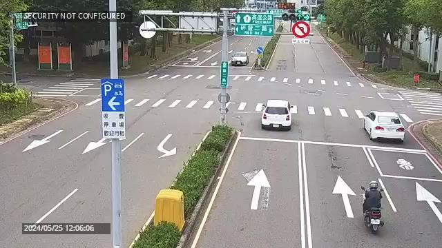 新竹科學園區  園區二路與研發二路-球機1 距離0.4公里 氣溫23.2度
