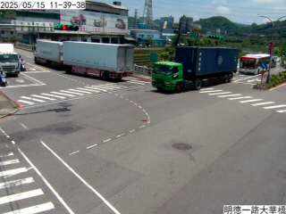 基隆市道路  明德一路 大華橋頭 距離1.1公里 氣溫24.8度