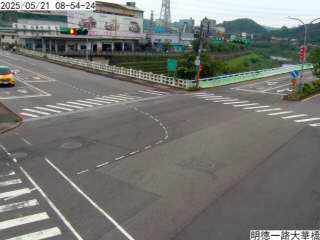 基隆市道路  明德一路 大華橋頭 距離1.6公里 氣溫26.5度