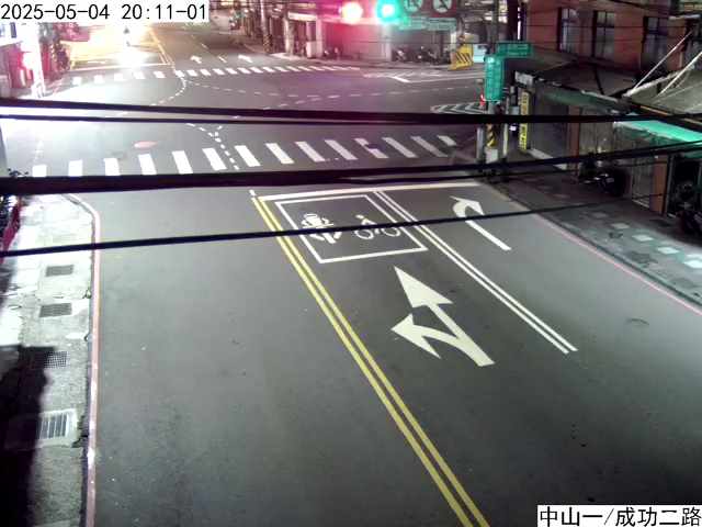 基隆市道路  中山一路 成功二路 距離0.8公里 氣溫24.4度