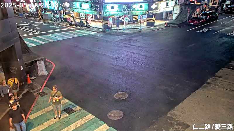 基隆市道路  仁二路 愛三路 距離0.4公里 氣溫25.8度