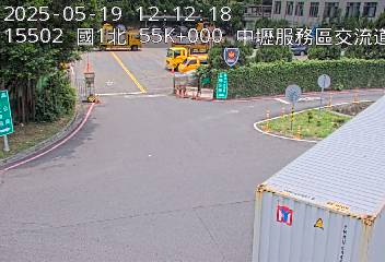 國道1號 北上 55K+000 中壢服務區到機場系統交流道 距離0.0公里 氣溫26.5度