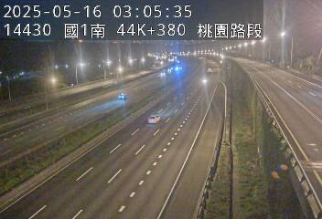 國道1號 南下 44K+380 林口交流道到桃園交流道 距離0.4公里 氣溫25.8度