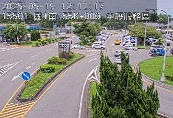 國道1號 南下 55K+000 中壢服務區到內壢交流道 距離0.2公里 氣溫26.5度