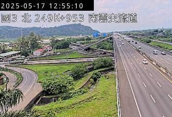 國道3號 北上 249K+953 南雲交流道到竹山交流道 距離1.5公里 氣溫25.1度