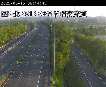 國道3號 北上 291K+625 中埔交流道到竹崎交流道 距離6.1公里 氣溫27度