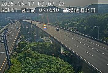 國道3號 南下 0K+640 基金交流道到瑪東系統交流道 距離0.6公里 氣溫26.7度
