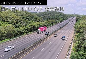國道3號 南下 140K+835 西湖服務區到通霄交流道 距離3.6公里 氣溫28.1度
