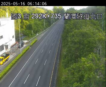 國道3號 南下 292K+735 竹崎交流道到中埔交流道 距離6.4公里 氣溫27度