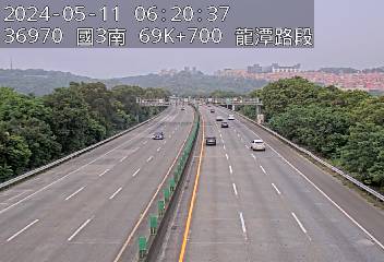 國道3號 南下 69K+700 龍潭交流道到關西服務區 距離0.8公里 氣溫22.3度