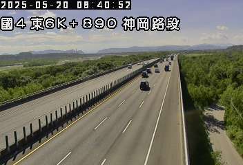 國道4號 東向 6K+890 中港系統交流道到神岡交流道 距離0.0公里 氣溫25.5度