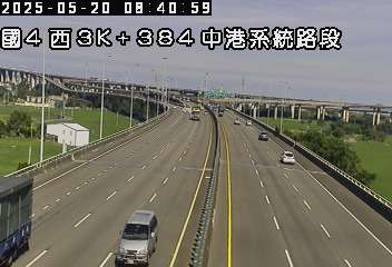 國道4號 西向 3K+384 神岡交流道到中港系統交流道 距離3.5公里 氣溫25.5度