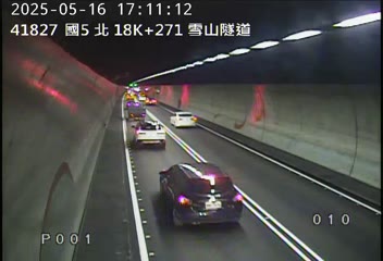 國道5號 北上 18K+271 頭城交流道到坪林交控交流道 距離1.5公里 氣溫30度