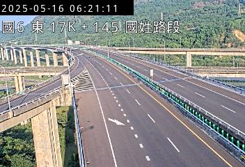 國道6號 東向 17K+145 國姓交流道到北山交流道 距離1.9公里 氣溫23.2度