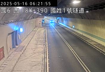 國道6號 西向 18K+390 北山交流道到國姓交流道 距離2.5公里 氣溫23.2度