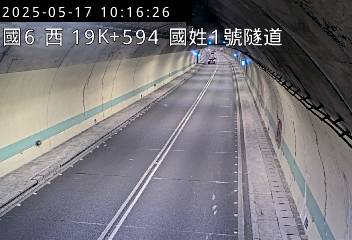 國道6號 西向 19K+594 北山交流道到國姓交流道 距離0.6公里 氣溫22.3度