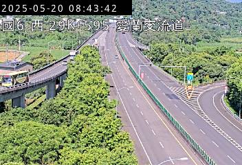 國道6號 西向 29K+595 埔里交流道到愛蘭交流道 距離1.4公里 氣溫22.6度