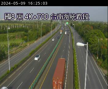 4K+700 新吉交流道到台南系統交流道 氣溫26.7度
