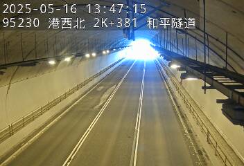 台2己線 北上 2K+381 德安路交流道到基隆港交流道 距離1.6公里 氣溫27.7度