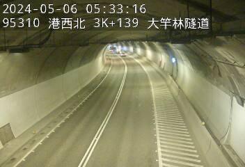 台2己線 3K+139 大竿林隧道 基金交流道到中和路交流道 雨量9.5毫米