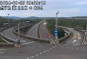 台72線 東向 11K+804 頭屋一交流道到頭屋二交流道 距離1.2公里 氣溫26.7度
