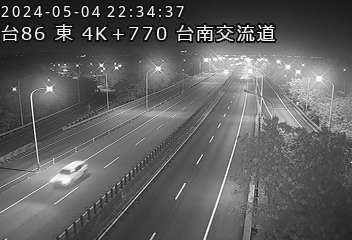 4K+770 灣裡交流道到台南交流道 氣溫22.7度
