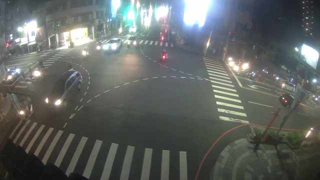 台南市道路  南門路與府前路一段口(北桿) 距離1.1公里 氣溫31度