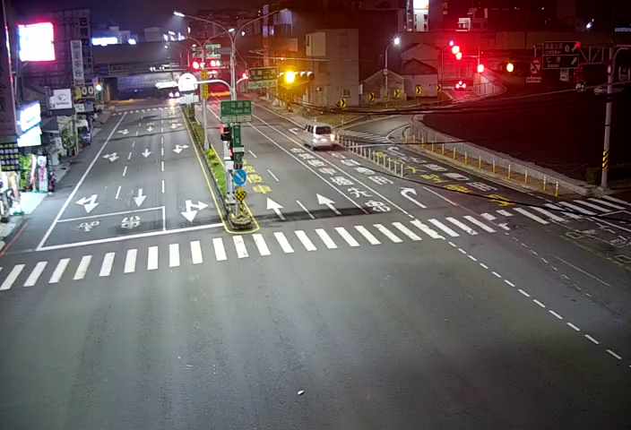 台南市道路 永康區 復興路與復國路口西桿(向東)