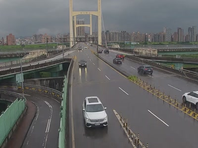 台北市道路  中正重陽橋 距離1.5公里 氣溫30.4度