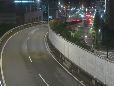 環東快經貿一路匝道 氣溫25.1度