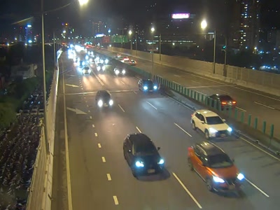 洲美快大業路匝道 氣溫29.5度