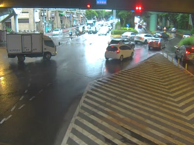 台北市道路  環河北中正 距離1.5公里 氣溫30.4度