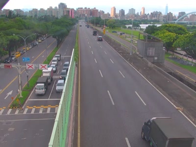 台北市道路  環河快青年路口 距離1.3公里 氣溫29.7度