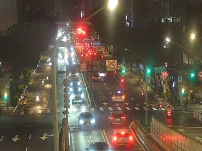 基隆快樂業街口 氣溫26度