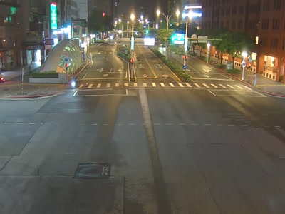 信義路與安和路口 氣溫26度