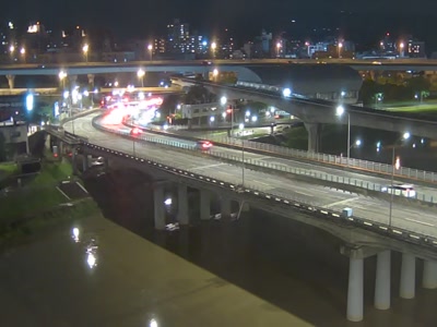 康寧路3段與南湖大橋 氣溫25.1度