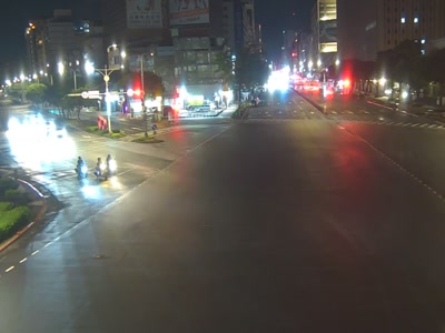 羅斯福-中山南-愛國路口 氣溫27.5度