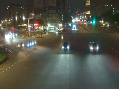 台北市道路  羅斯福-中山南-愛國路口 距離0.9公里 氣溫29.7度