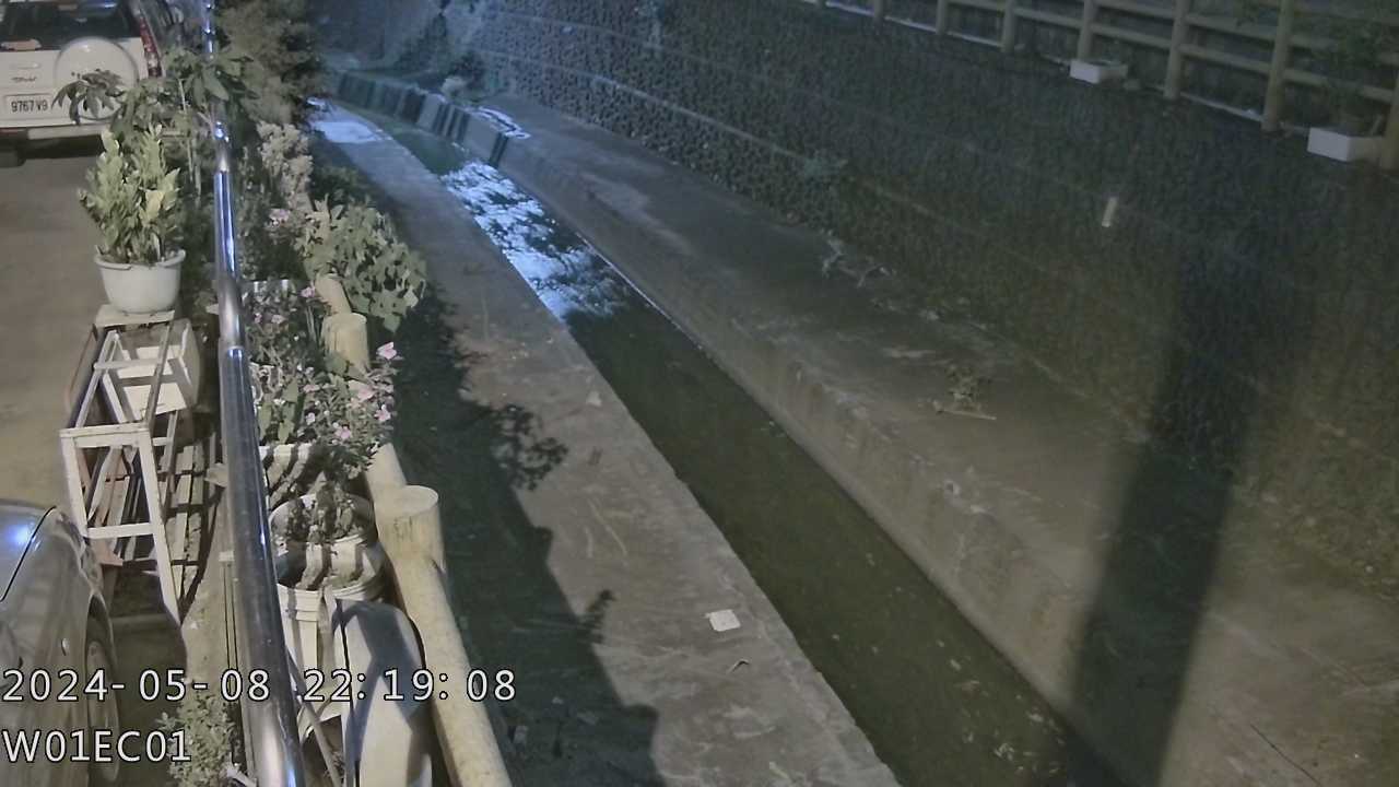 苧園溪下游 氣溫27.4度