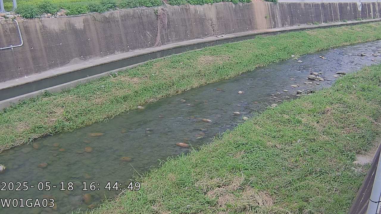 港尾子溪上游 氣溫31.2度