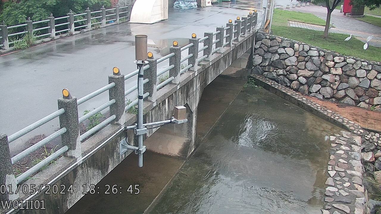 台中市道路 南勢坑溪上游 雨量9毫米
