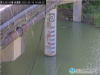 水利署防災影像  高屏溪 美濃溪美濃橋 距離0.2公里 氣溫30.9度