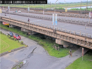 水利署防災影像  蘭陽溪 蘭陽橋 距離1.0公里 氣溫30.8度