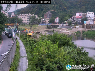 淡水河 長福橋 氣溫27.6度