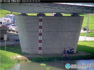 水利署防災影像  蘭陽溪 宜蘭橋 距離1.5公里 氣溫26度