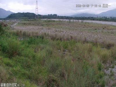 水利署水資源  八河局 寶華堤防堤尾1K+130即時影像圖 距離4.7公里 氣溫26.7度