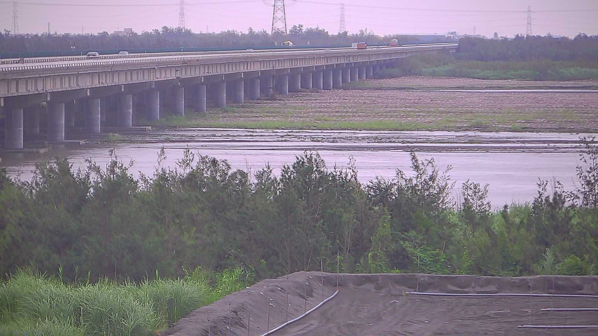 水利署水資源  水利行政組 西濱大橋(1) 距離1.5公里 氣溫27.6度