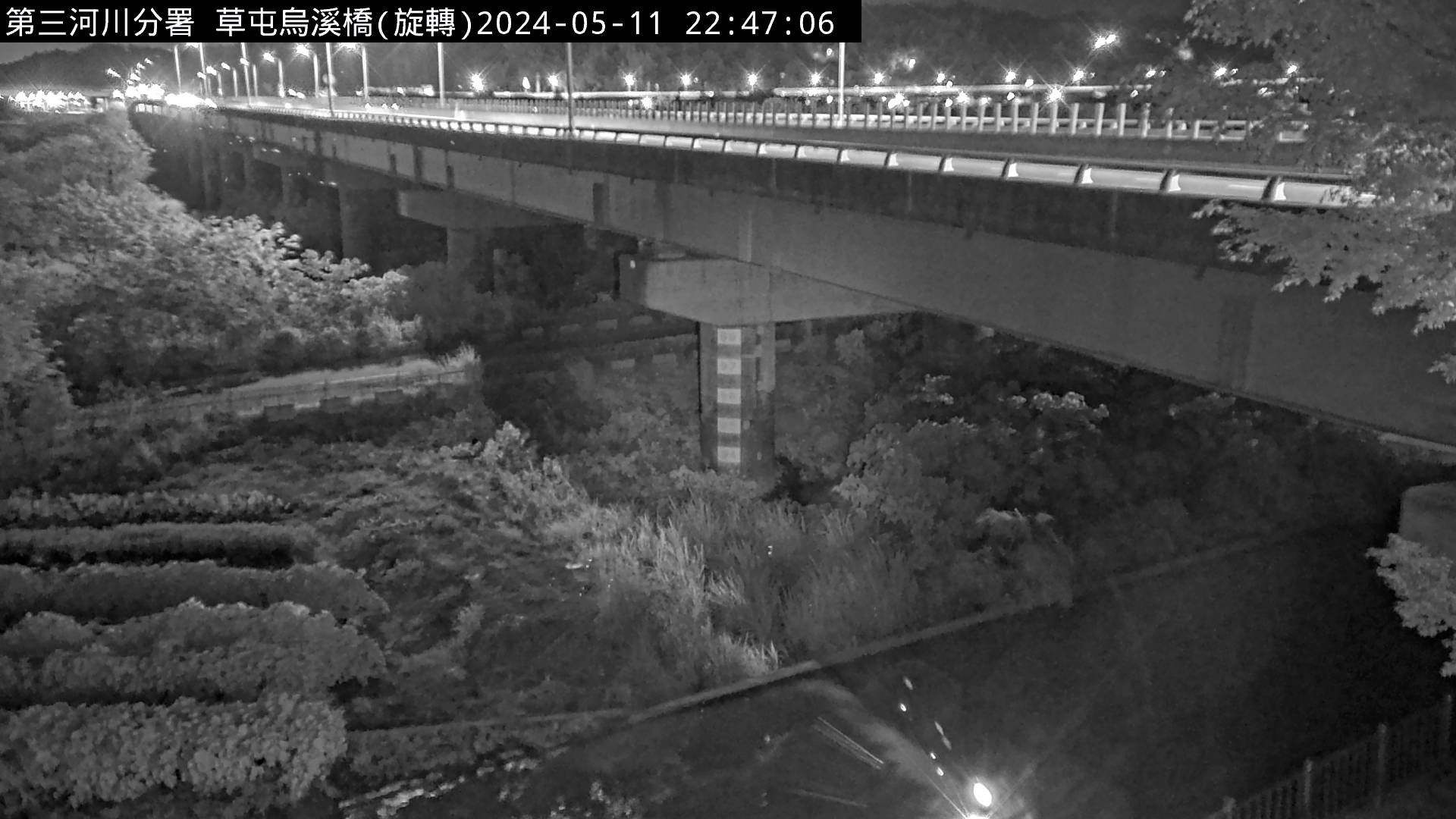 防災中心 烏溪橋 氣溫25.1度
