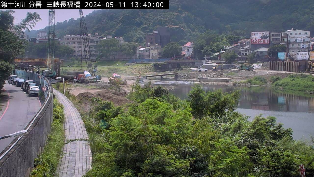 水利署水資源  防災中心 長福橋 距離3.5公里 氣溫22.9度