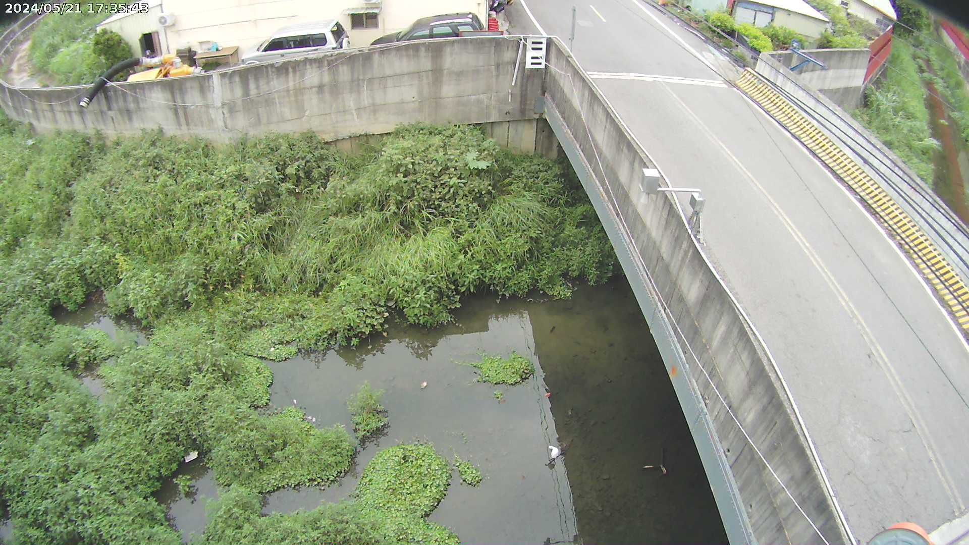 臺南市政府水利局 新和庄河道水位 氣溫20.5度